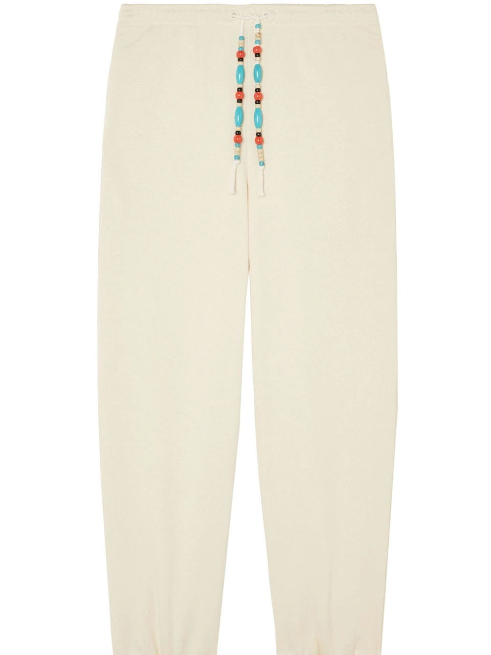Cheap Alanui tapered Women trousers bead-embellished 0818